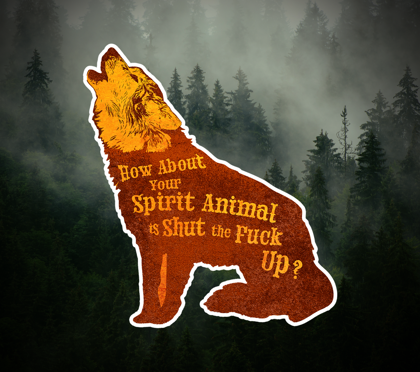 Spirit Animal Sticker